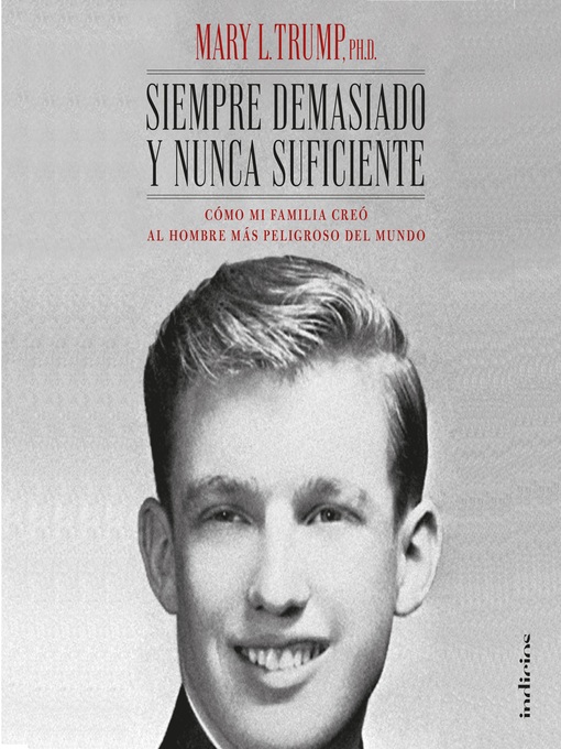 Cover image for Siempre demasiado y nunca suficiente